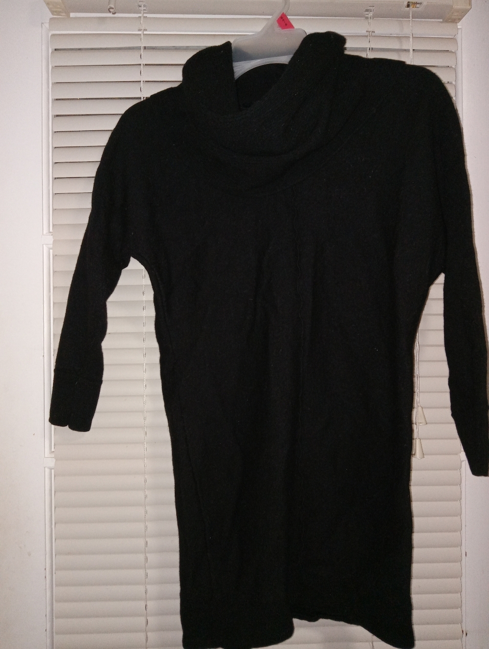 Tahari Black Cowl Neck Sweater